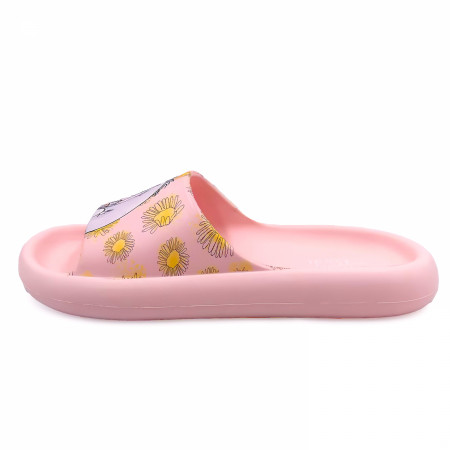 Winnie The Pooh Flowers for Eeyore Women's Flip Flop Cloud Comfort Slide Sandals